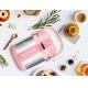 High-quality multi layers pink color plastic mention pot 1.9L stainless steel deep bento lunch box/food jar