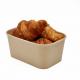 25OZ Sealed Spill Proof Bamboo Fiber Paper Take Out Containers For Restaurants