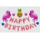 Happy Birthday Foil Party Balloons , Decoration Personalised Letter Balloons