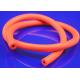 Ultraviolet Resistance Silicone Sponge Tubing , Red Rubber Foam Insulation Tube