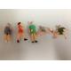 color sports figure--1:50 model figures,plastic painted figures,ABS figures,model stuffs,model sports people