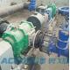 350 Rpm Chemical Waste Lobe Pump , Liquid Rotary Lobe Positive Displacement Pump