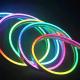 DIY Design Color Changing RGBIC 24V Silicone Tube Neon LED Strip Light Neon Rope For Game Room In Europe
