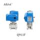 DN50 Stainless steel actuator valve flow control electric ball valve