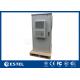 Floor Mounted Cabinet Outdoor 19 Inch Rack With PDU, Air Conditioner And Sensors