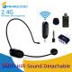2.4G high end wireless headset micriphone,USB charging,auto matching,anti-interference