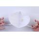 Disposable N95 Face Mask Lightweight Size 21.6 * 16.3cm With Soft Foam Nose Cushion