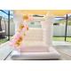 Decoration Wedding Outdoor Mini Jumping Inflatable Bouncer White Bounce House