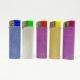 Electric Butane Gas Lighters Attractive and Convenient in Five Colors 8.2*2.42*1.23cm
