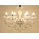 360 Degree Beam Angle 950*900mm Indoor E14 Screw Crystal Candle Chandelier