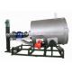 2000Kgs  Diesel Oil Fuel Rotary Zinc Melting Furnace 1000 degree celsius