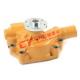 6206 - 61 - 1103 Excavator Water Pump For 6D95 PC200 - 5 PC220 - 5 6 Hole