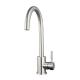 Hotel Stainless Steel Single Cold Basin Tap 1 Hole Deck Mounted
