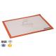 ISO9001 Silicone Non Stick Baking Mat 0.8Mm Thickeness Font Cookies