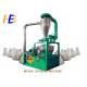 PET / PP Scraps Plastic Pulverizer Machine With Winding Reclaiming Equipment
