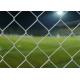 6Ft 8Ft 15m Green Coated Chain Link Fence Zinc Coated  Cyclone Chain Mesh Fencing