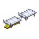 Bidirectional 600kg AGV Autonomous Guided Vehicles Self Guided Vehicles