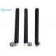 Portable Nickel Fixing SMA Male Right Angle 433MHZ Omni GSM Rubber Rod Antenna