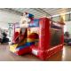1000D Outdoor Bounce House Ferris Wheel Tickets Inflatable Bouncer Castle With Slide Combo
