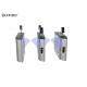 Waist Height Retractable Electronic Turnstile Gates Top Cover 2.0mm 550mm