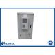 Waterproof IP55 Outdoor Telecom Enclosure Two Compartments For Base Station