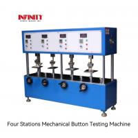Test Force Range 200gf~1000gf Economical Four Stations Mechanical Button Tester