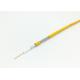 3C2V 75 Ohm Coaxial Cable Video Transmission Line For CATV Tech Yellow PVC