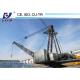 HYCM New Product Roof Crane Derrick Crane Luffing crane without Masts 6ton