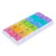 Large Shape 2 Times A Day Push Button Vitamin Organizer Weekly Pill Box 14Parts Pill Case