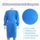 Blue Breathable Anti Static Isolation Gown AAMI Level 2 3 For Protective Equipment