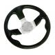 13 1/2 Diameter Sailboat Steering Wheel Anodized Aluminum Alloy