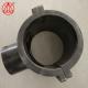 250x63 Mm HDPE Fusion Fittings Underclamp Branch Saddle For PE 100 250 Mm Pipe