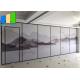 Acoustic Divider Movable Soundproof Folding Partition Walls Panel For Restaurant