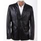 Custom Inexpensive, Black, Classic and Knitting, PU Mens Leather Suits for Mature man