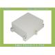 ABS Grey 215x185x85mm Plastic Electrical Junction Box