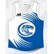 Custom Sleeveless Personalised Afl Guernsey , BSCI 300gsm Mens Tank Singlets