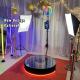 Infinity RGB LED 360 Photo Booth , Portable Photo Booth For Party Wedding Camera