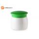 Plastic PP Ointment Jar Cream Jar 15g 20g 30g White bottle with Green Cap