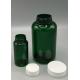 Syrup / Medical Liquid PET Medicine Bottles With Cap 50mm Diameter 113mm Height