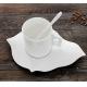 Certifiction 3512 bone china coffee diamond heating plate ash 45% hot plates for coffee mug