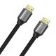 Braided 60Hz 48Gbps 30AWG 8K HDMI Cable 6ft Black Color
