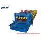 PLC Control Roof Tile Roll Forming Machine , Roof Profiling Machine CE Approved