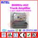 860MHz 30dB CATV/MATV Trunk  Amplifier/Booster RTA-8630G with AGC