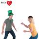 Customized party inflatable hat toss game with balls