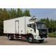 8 Ton / 10 Ton FOTON Refrigerated Truck Box Freezer Van With Lifting Plate