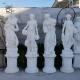 White Marble Life Size Four Seasons Statues Greek Garden Goddess Sculpture Classic Women Outdoor European Style