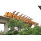 Railway Hydraulic Bridge Erecting Crane , MSS System For Overheadbridge