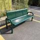 Stainless Steel Bench Sculpture Outdoor Metal Bench Commercial And Business Establishments