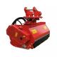 Q355B 320-1600KG Orange Excavator Flail Mower Mechanical Power Source ISO9001/CE Certified