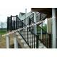 1200mm Height Customized Balustrade Aluminum Stair Handrail For Balcony